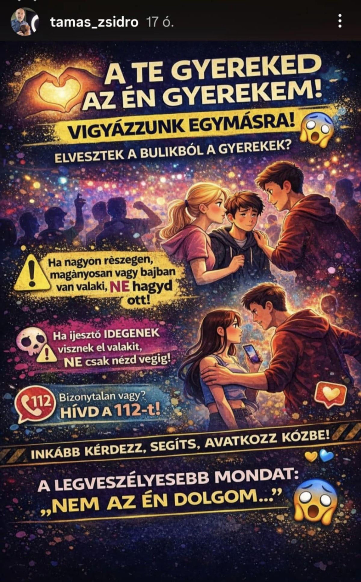 Egressy Mátyás tragédiája: Zsidró Tamás összefogást sürget.