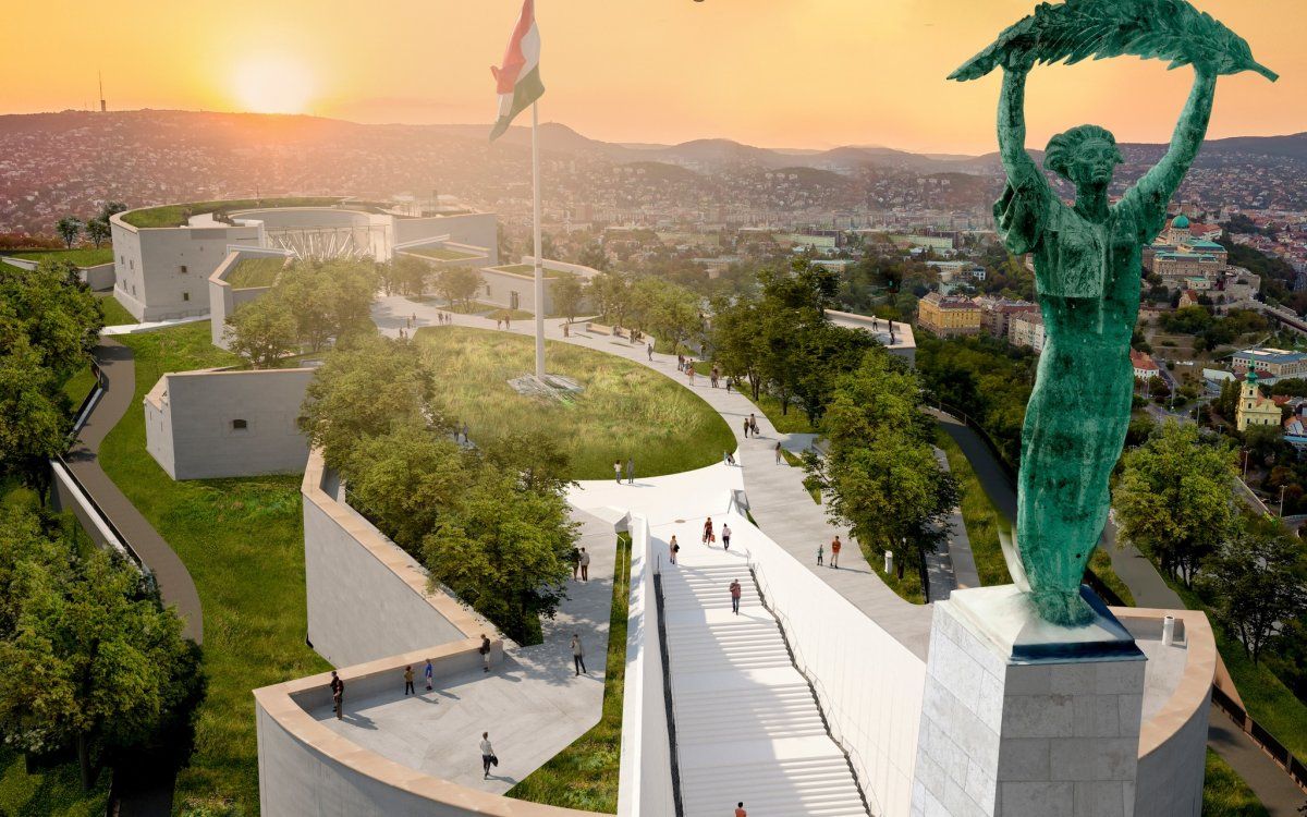 ez a budapesti építkezés mindjárt véget ér