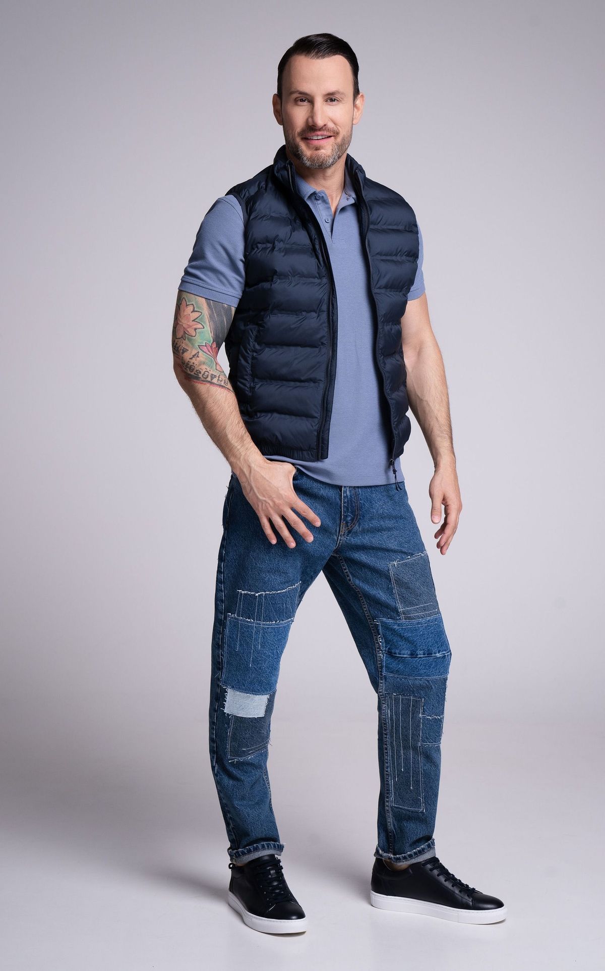 Szabó András Csuti, egy magyar üzletember, aki az egészséges életmódnak köszönhetően kiváló formában van.