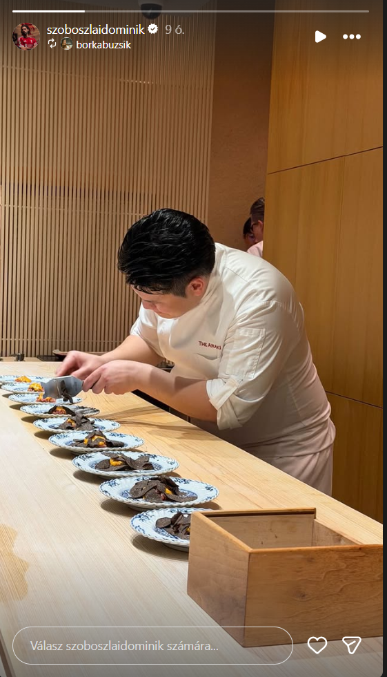Szoboszlai Dominik luxusétterembe vitte feleségét, Buzsik Borkát