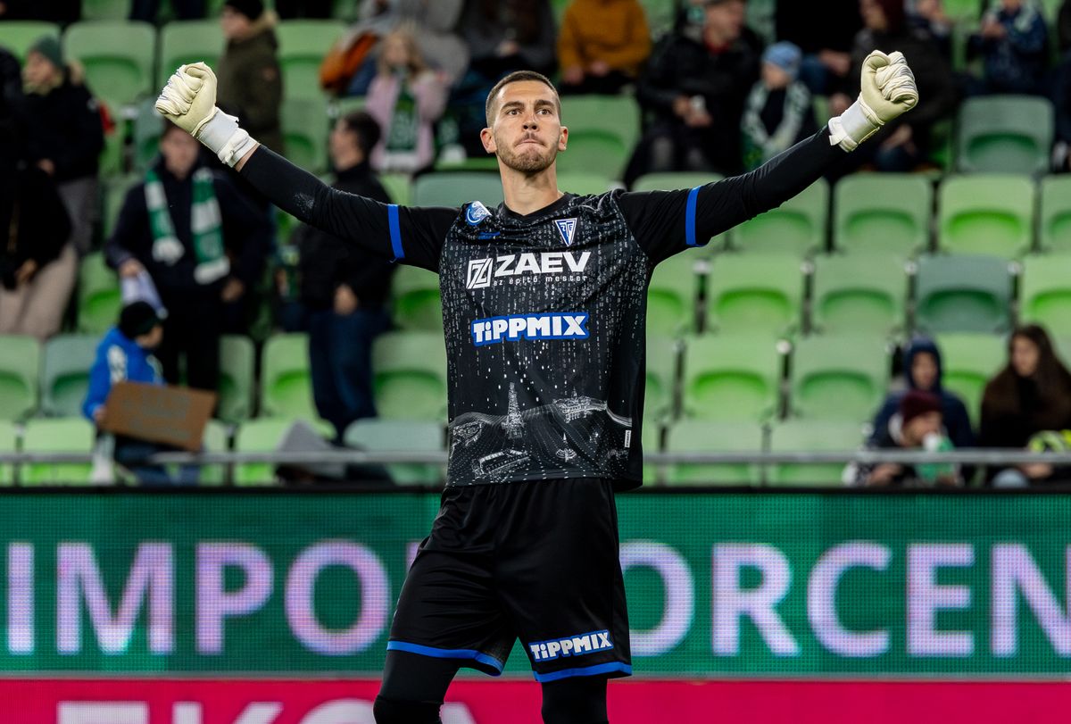 Gundel-Takács Gábor fia, Gundel-Takács Bence a ZTE kapusa