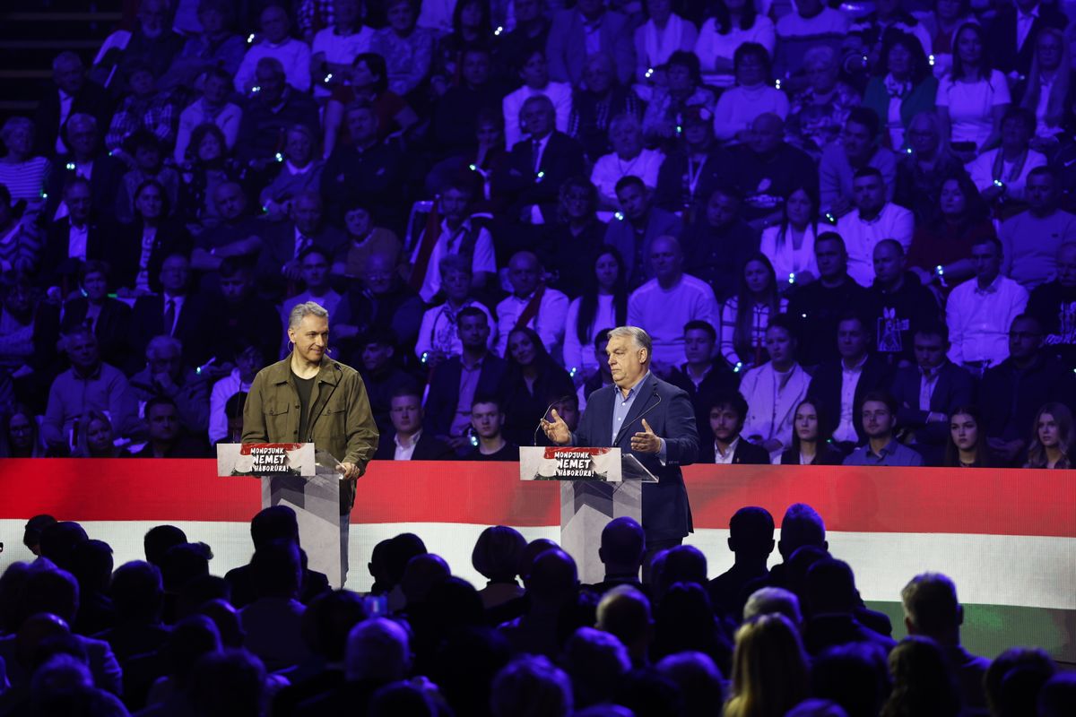  Orbán Viktor a szombati Háborúellenes Gyűlésen