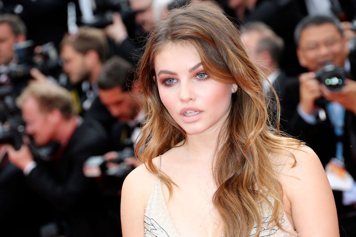 Thylane Blondeau már felnőttként, a szeme még mindig, olyan, mint amikor hat éves volt.