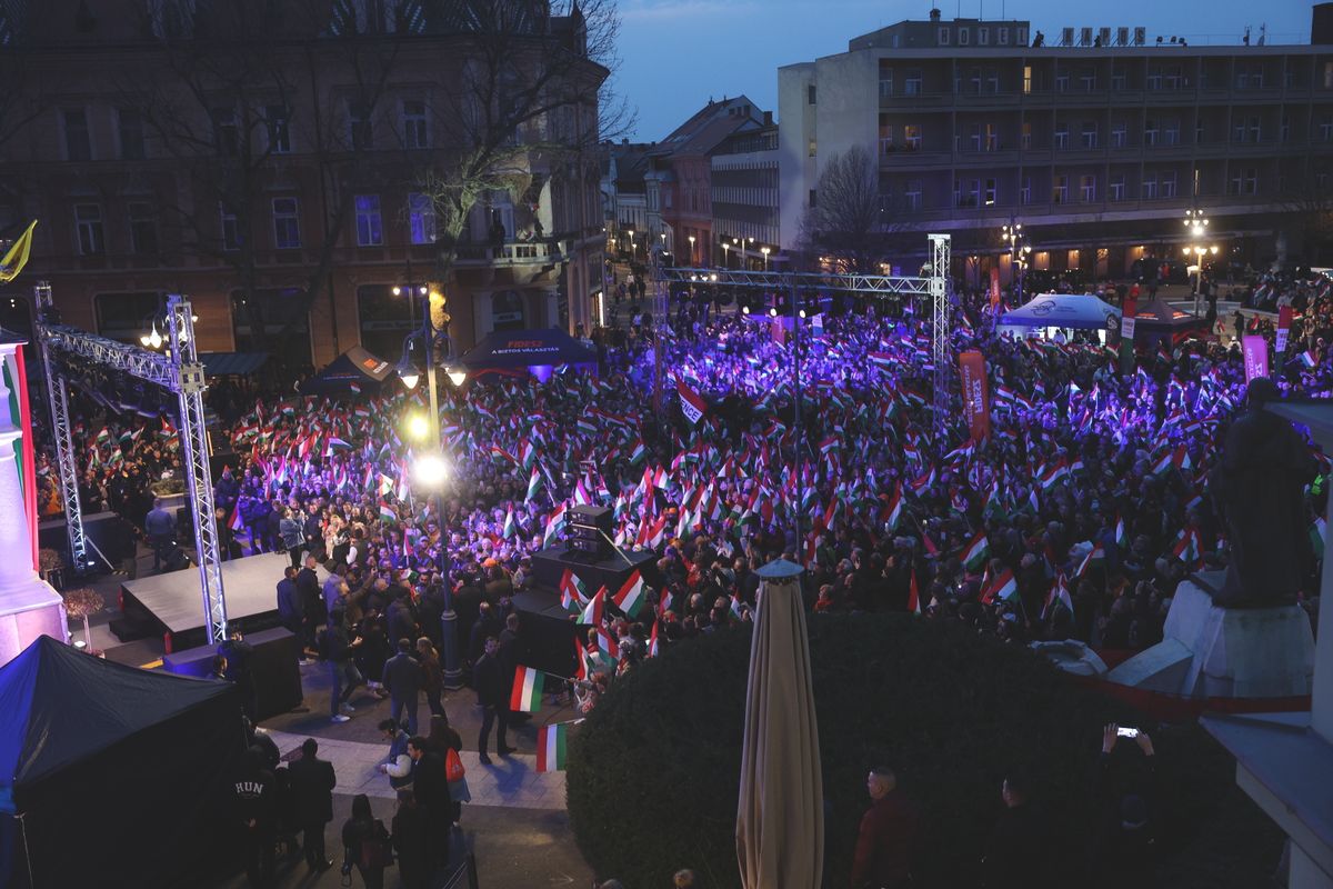 Orbán Viktor lehengerlő beszédet tartott.