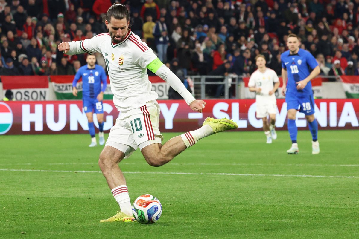 Szoboszlai Dominik a magyar-szlovén meccsen