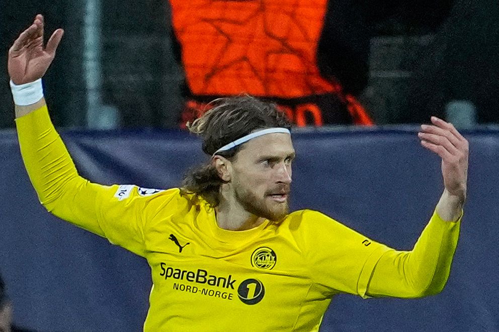 Kasper Högh, a Bodö Glimt dán csatára