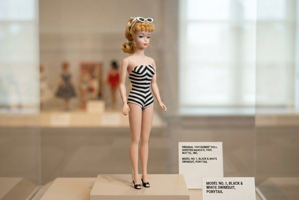 Így nézett ki az első Barbie baba.