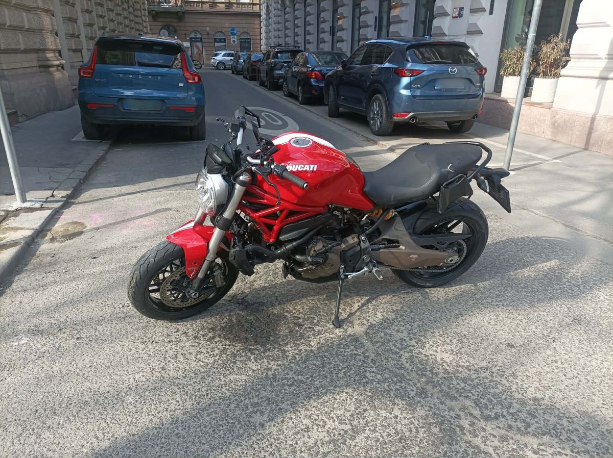 motorbaleset, Andrássy út