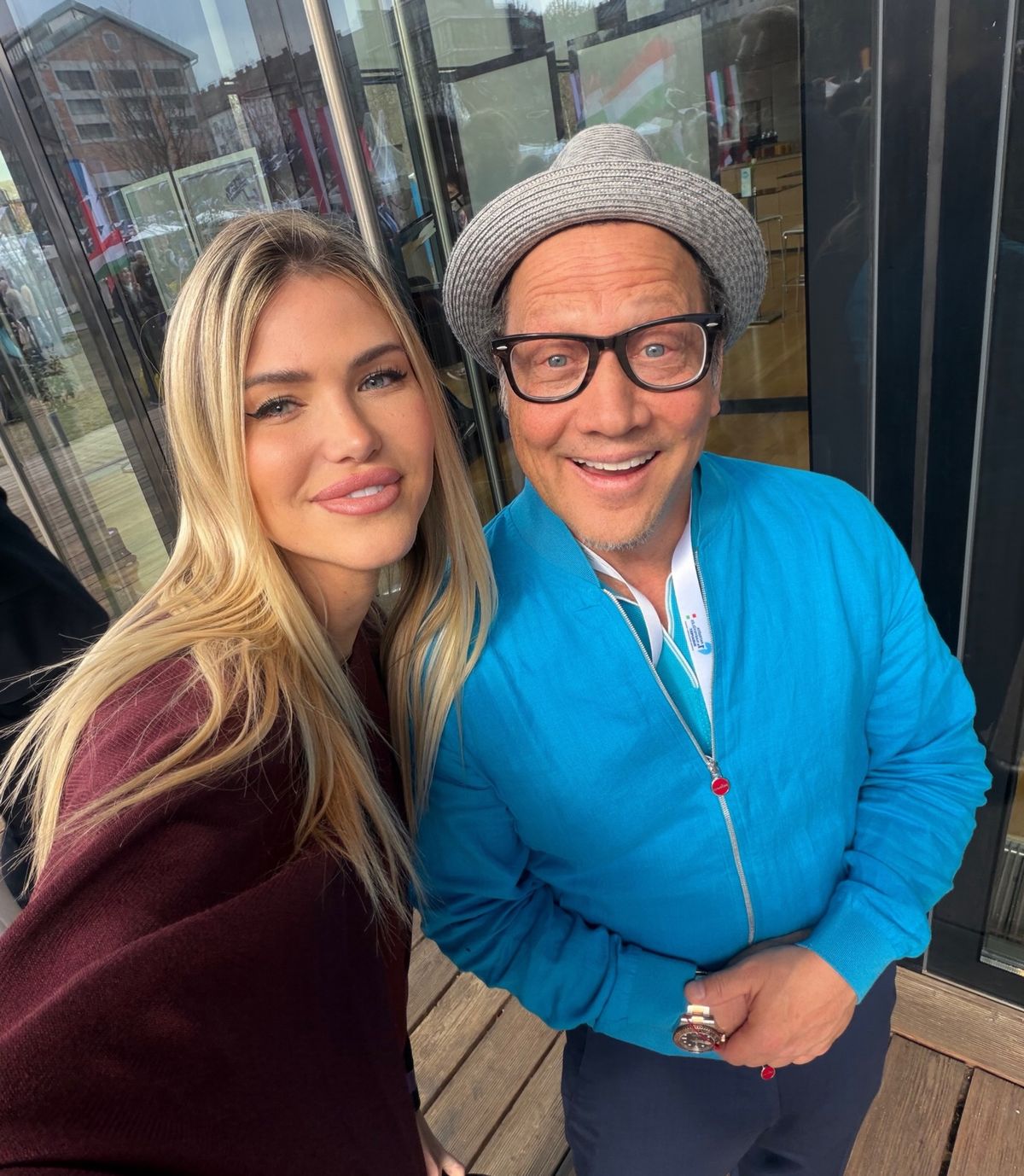 Vasvári Vivien egyik kedvenc sztárjával, Rob Schneiderrel találkozott