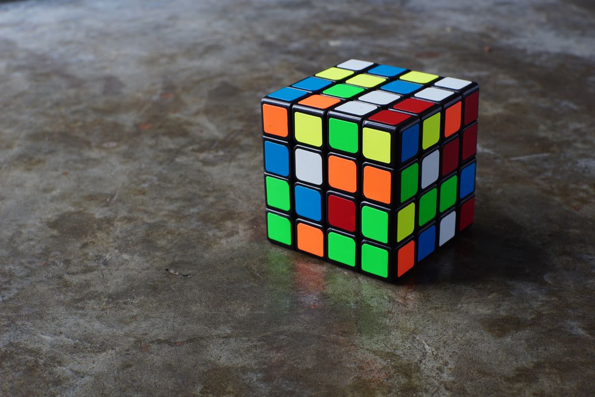 A 4x4-es Rubik-kocka.