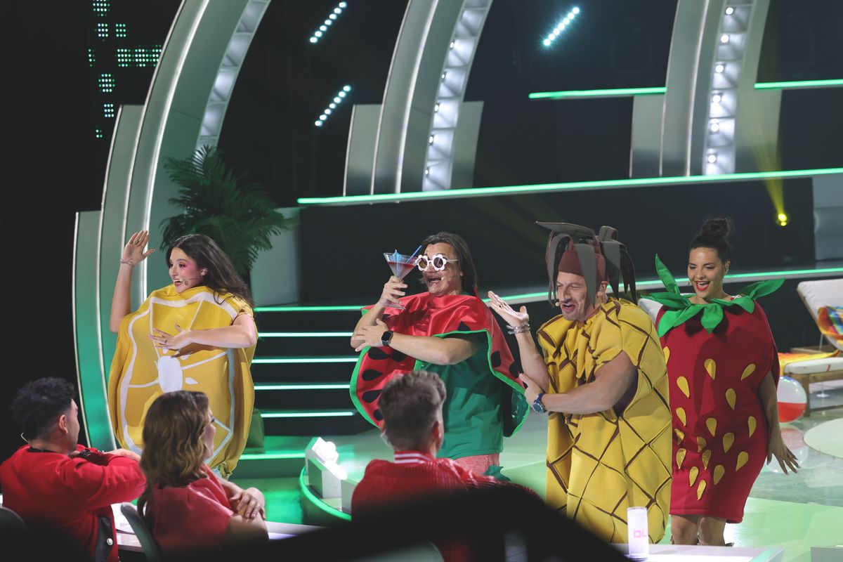 Emlékezetes pillanatok A Nagy Duett színpadán.