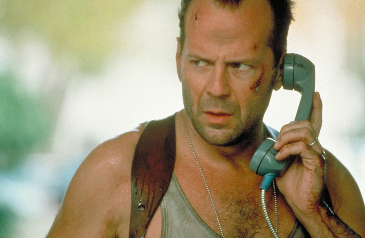 Bruce Willis is sokat lógott a telefonon a Die Hard 3-ban.