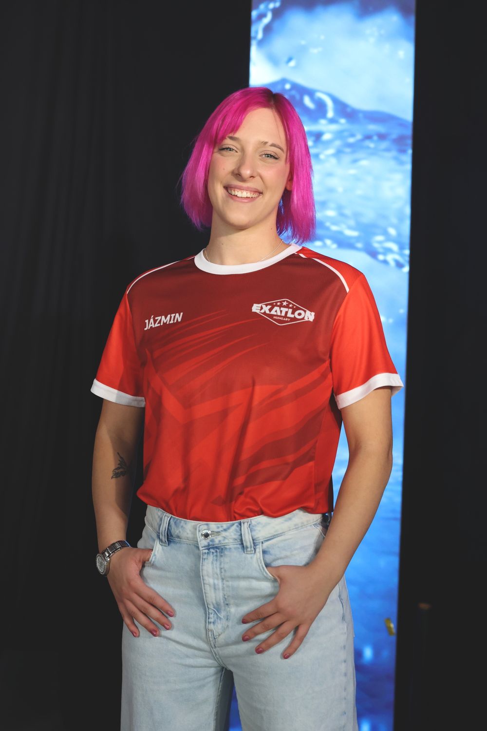 Az Exatlon egyik legerősebb versenyzője, Halász Jázmin nem meglep módon futotta a legjobb időt.