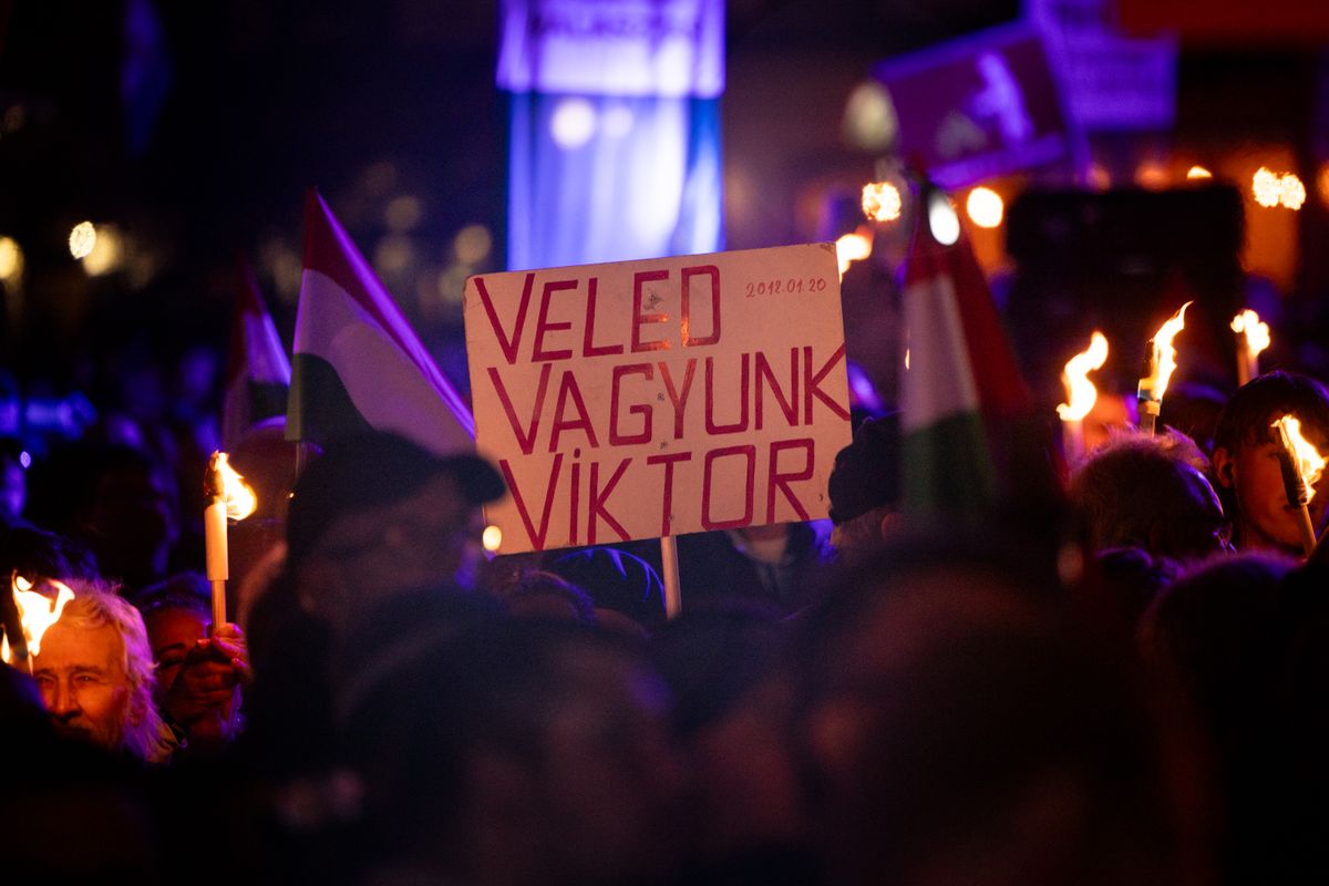 Nagy sikert aratott Orbán Viktor országjárásának egri állomása is. 