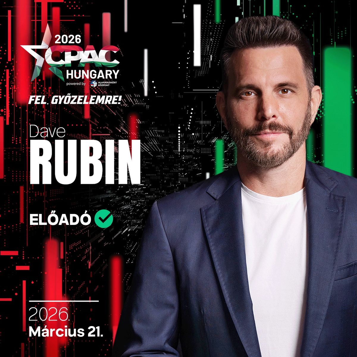 Dave Rubin is ott lesz a következő CPACHungaryn!