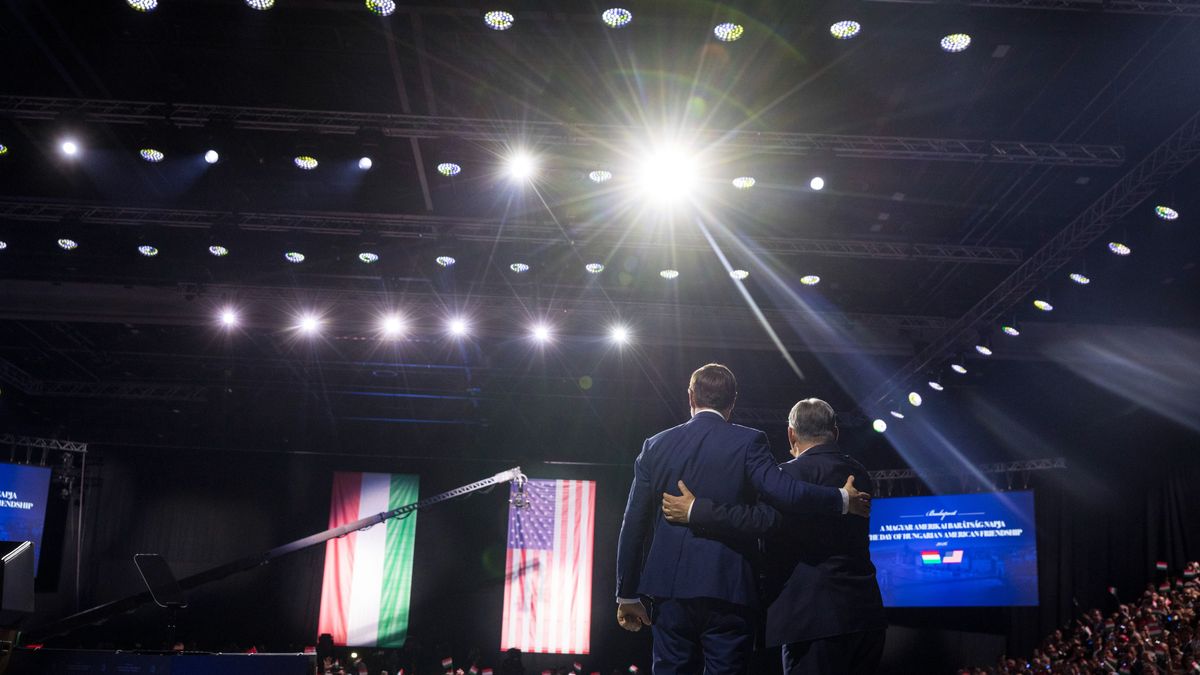 A Magyar-Amerikai barátság napja 2026.04.07.
J. D. Vance, Orbán Viktor 