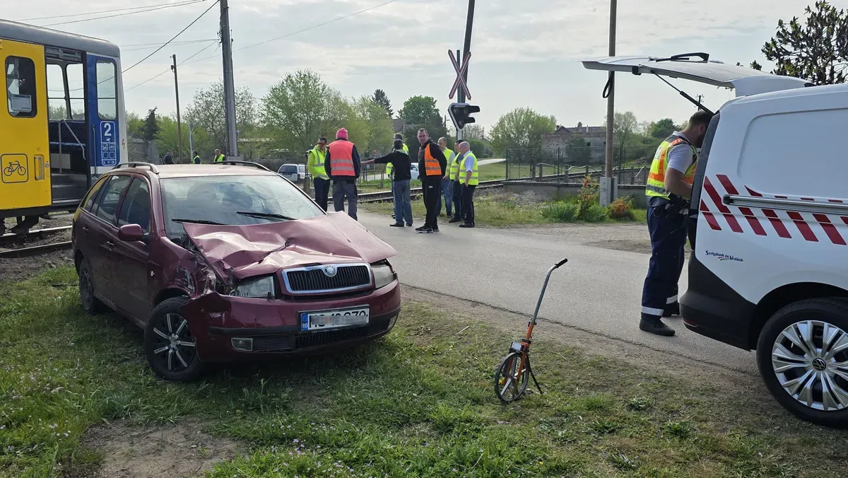 Vonatbaleset lassította a közlekedést Tiszaalpáron