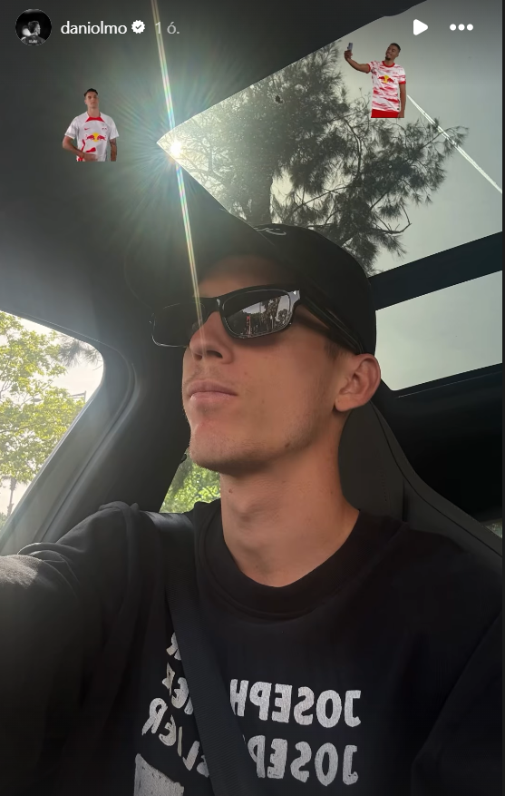Dani Olmo is hasonló képet posztolt, mint Szoboszlai Dominik