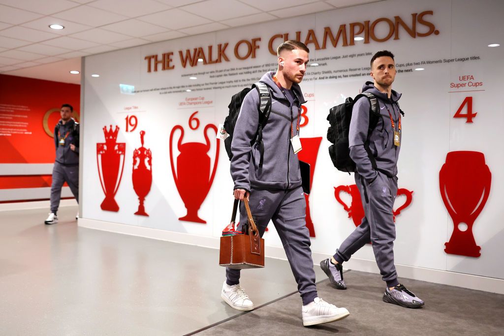 Alexis Mac Allister és Diogo Jota 2024 tavaszán