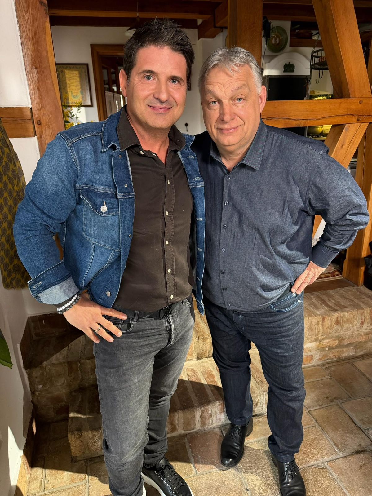 Hajdú Péter és Orbán Viktor