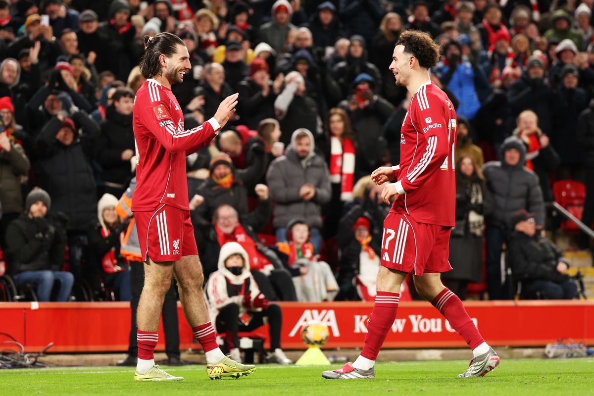 Szoboszlai Dominik és Curtis Jones