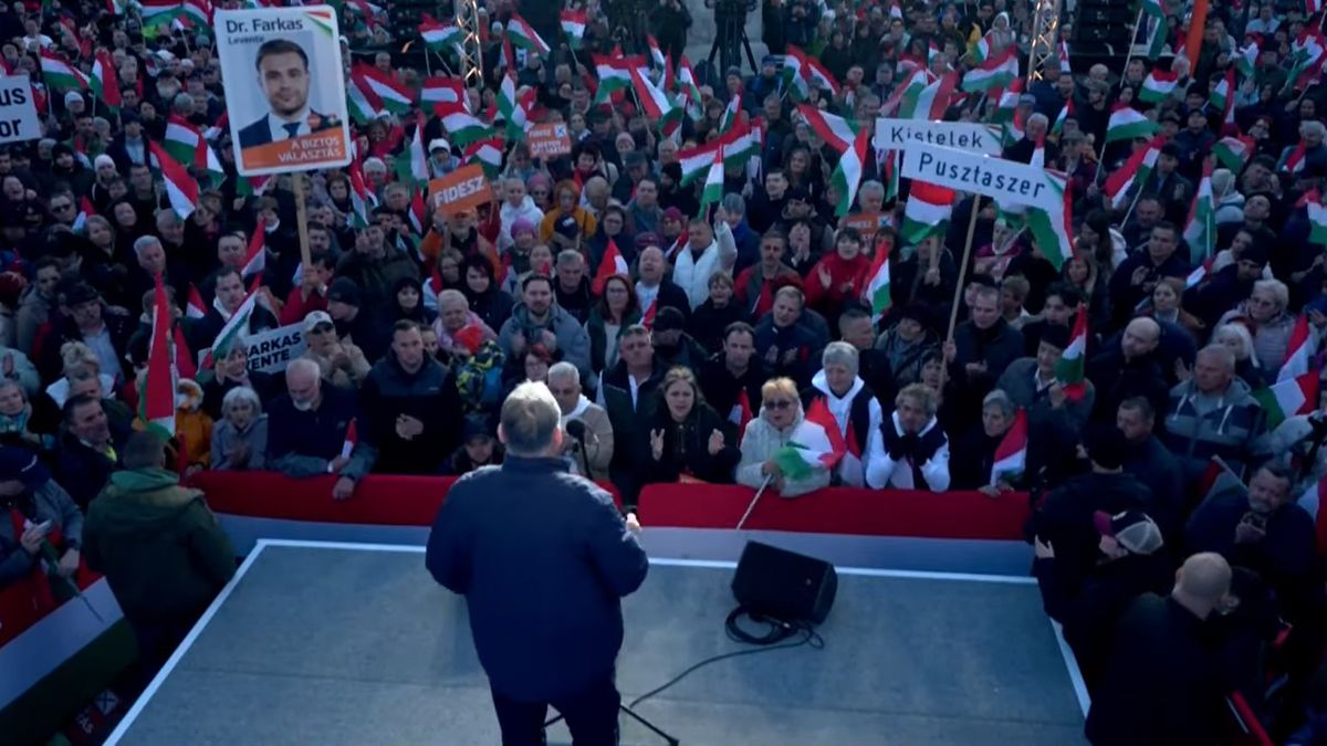 Orbán Viktor Országjárás Szentes 2026.04.01.
