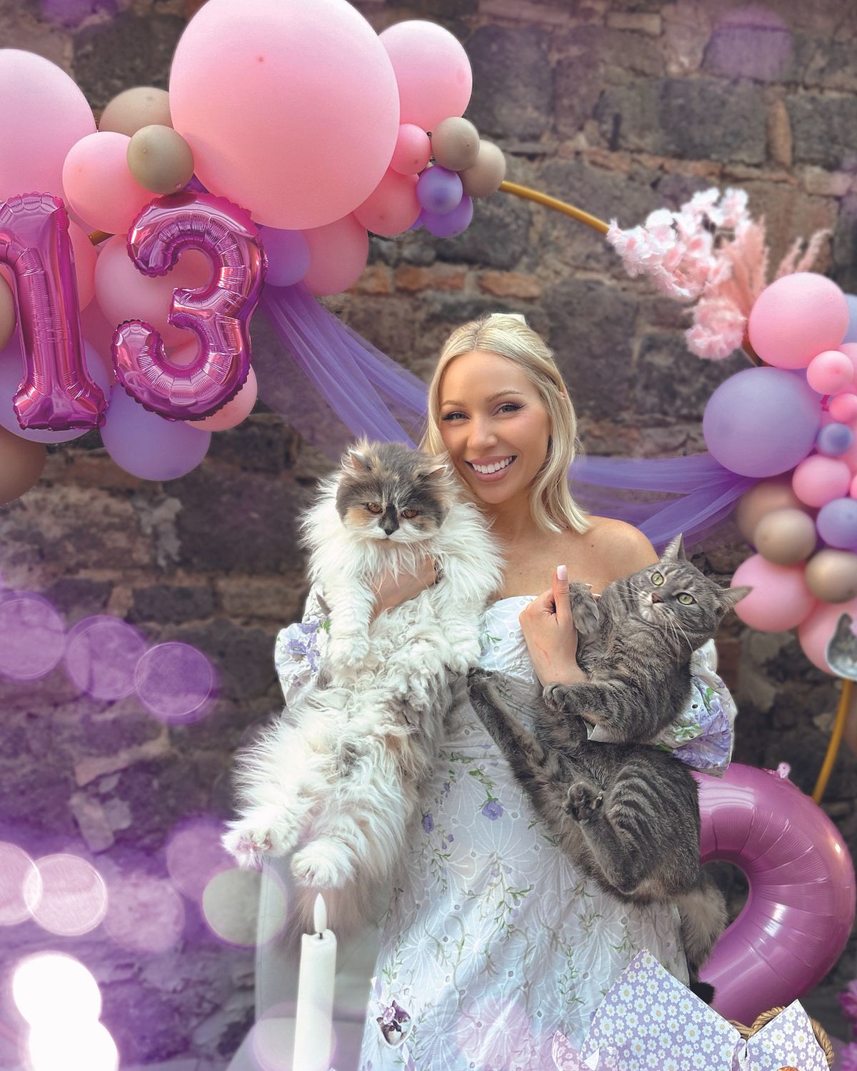 Miss Mood és cicái, Bájoska és Sisi tökéletes összhangban élnek együtt