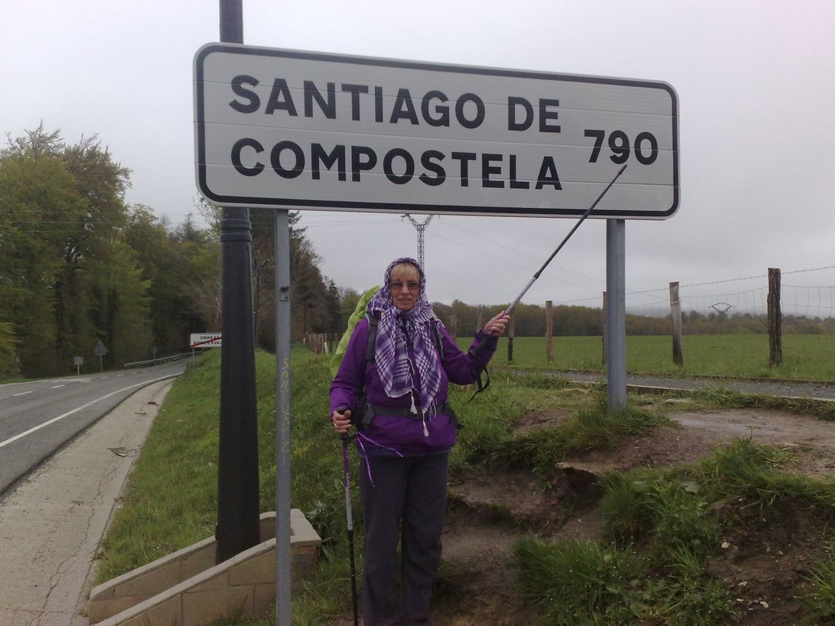 El Camino 60 felett: Márti 800 kilométert gyalogolt egyedül olykor szakadó esőben és szélben, néha pedig 40 fokban