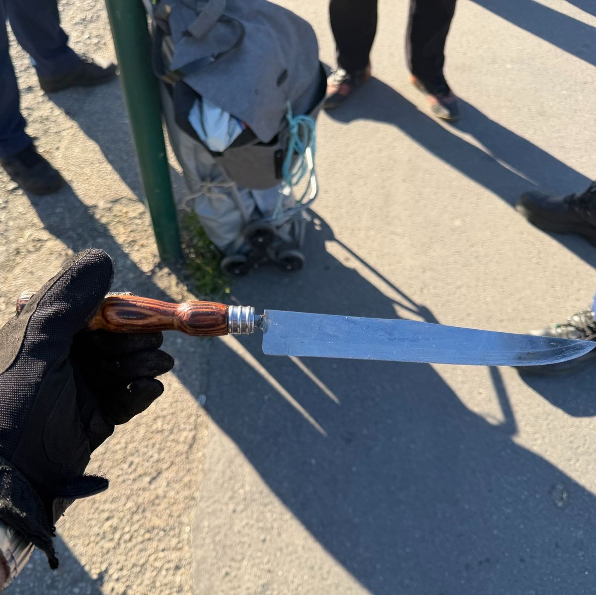 késes ámokfutó, Zugló, fesztivál, rendész