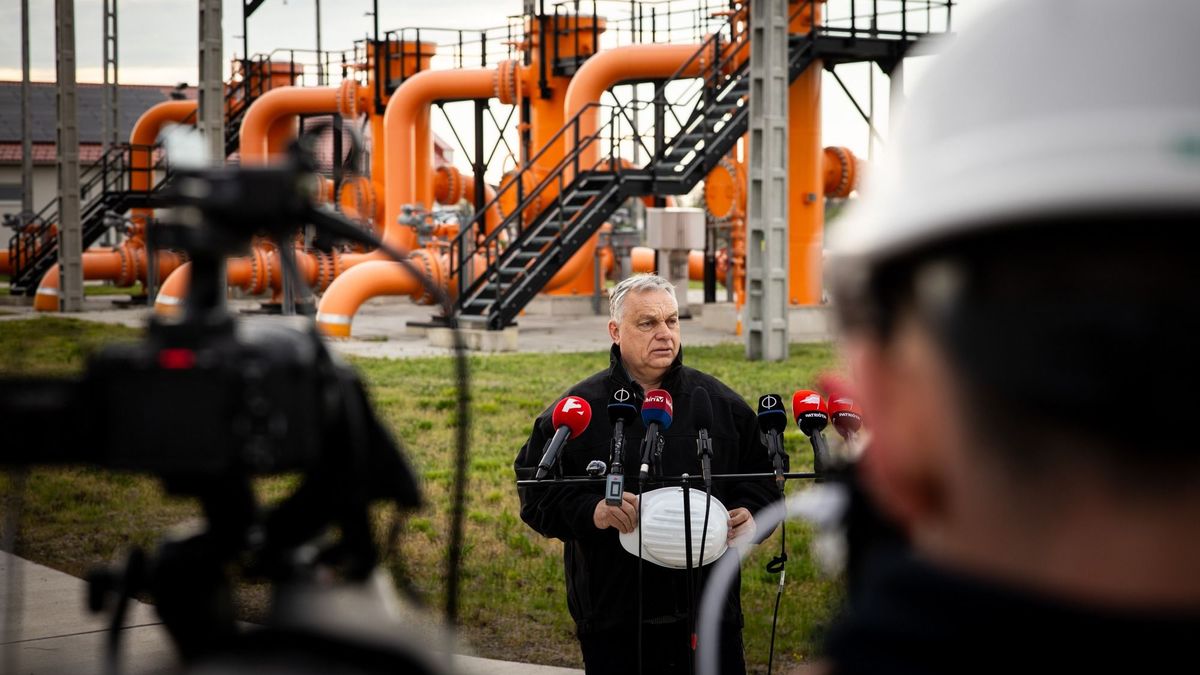 Orbán Viktor, Kiskundorozsma, gázvezeték
