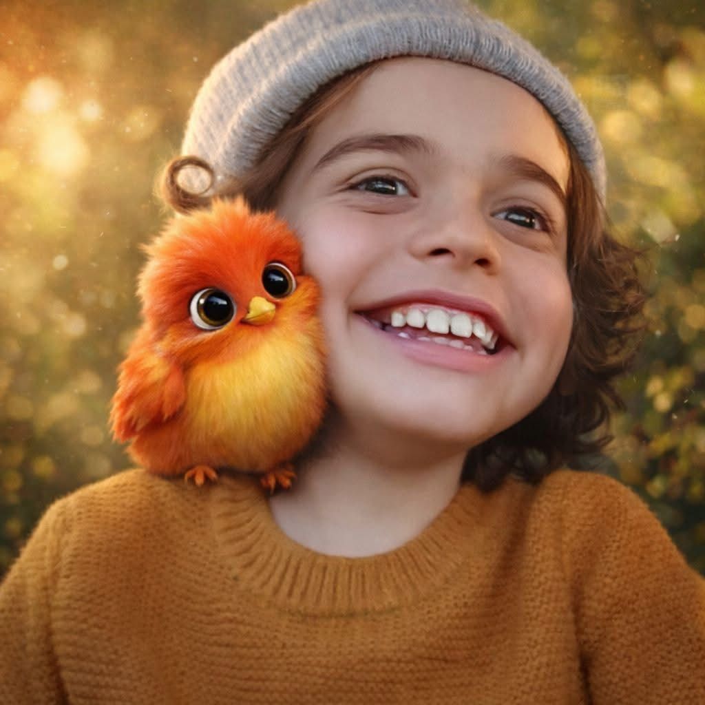 Mirkó története: önfeledt gyermeki mosoly Mirkó arcán, szeretnék, ha ez megmaradna.