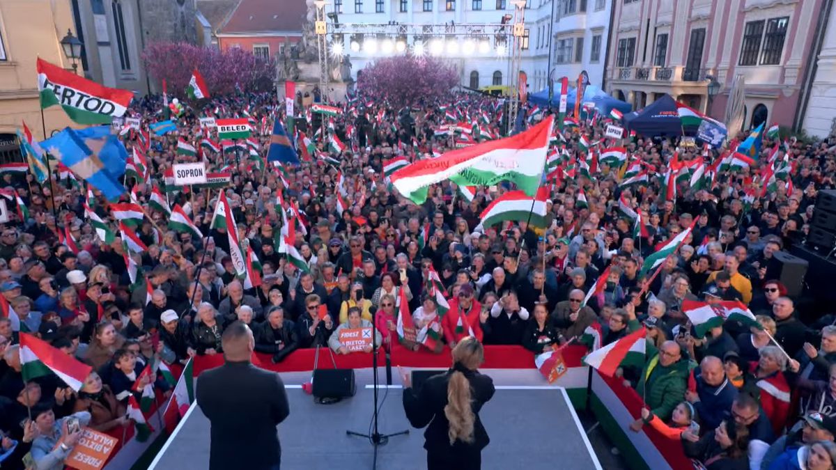 Orbán Viktor Országjárás Sopron 2026.04.08.