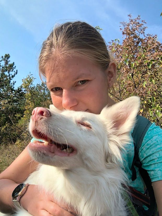 Mia boldog, kiegyensúlyozott kutya és ez a sportnak is köszönhető 