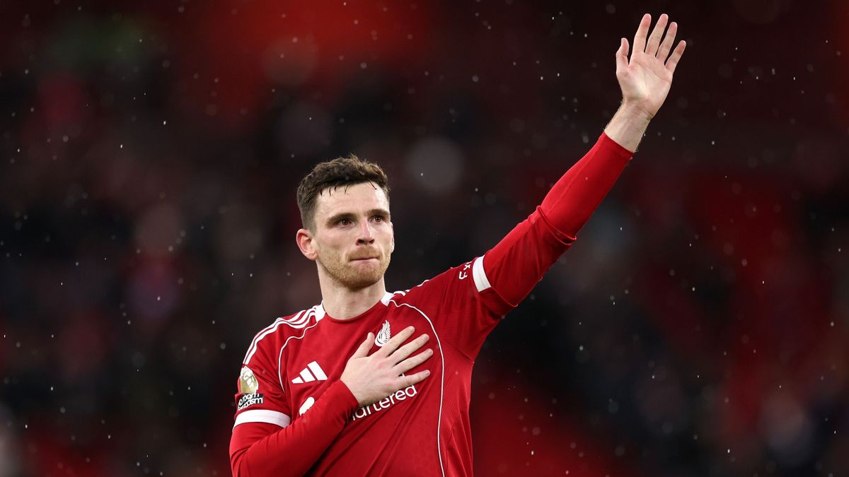 Andy Robertson nyáron a Tottenham Hotspur játékosa lehet