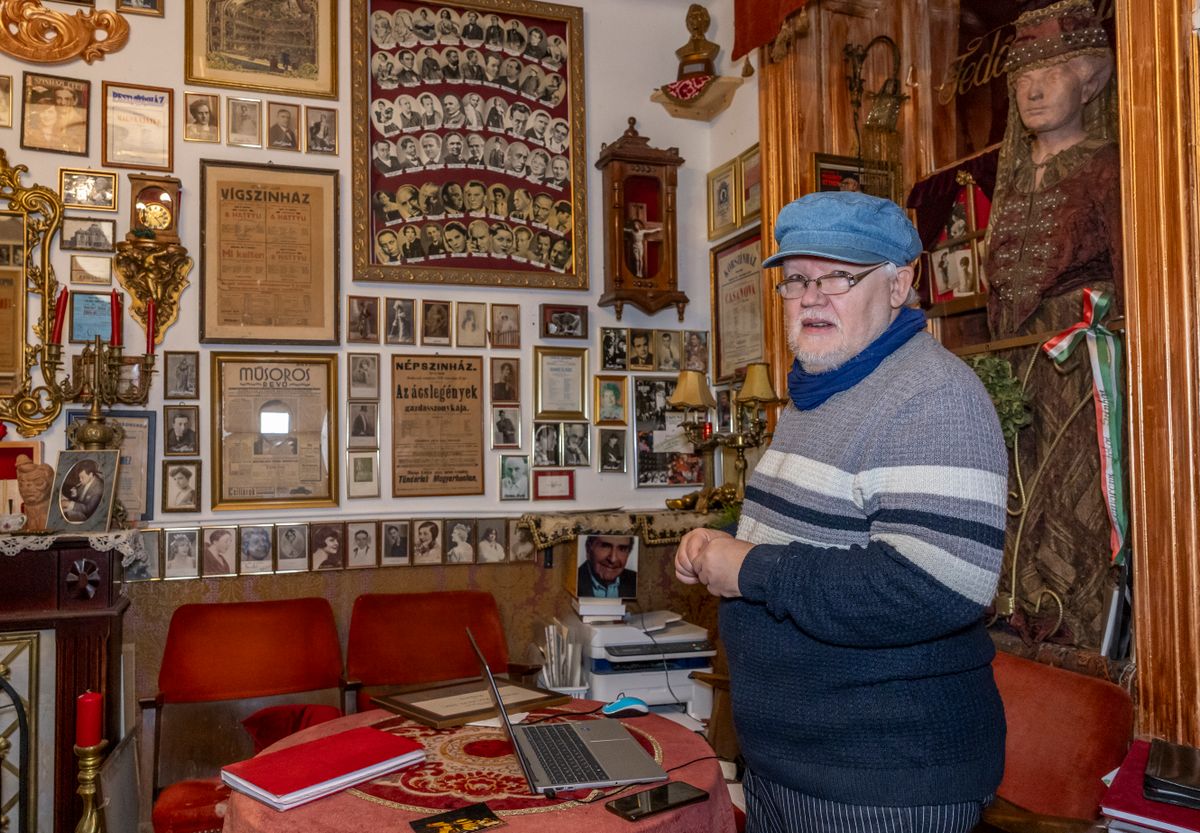 Szalai Zsolt képtelen elképzelni az életét az egykor élt színészek emlékének őrzése nélkül