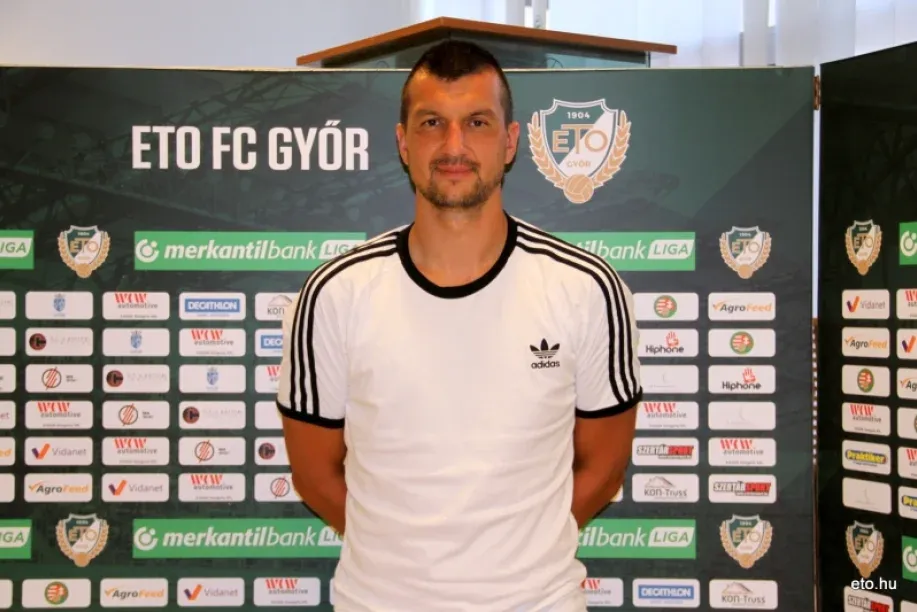 Lipták Zoltán az ETO FC asszisztens edzője