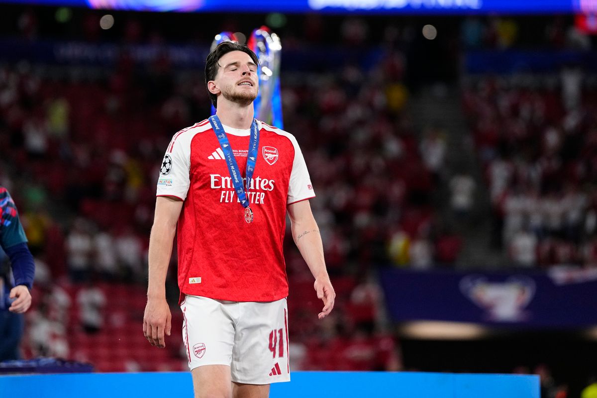 Declan Rice a budapesti BL-döntőn