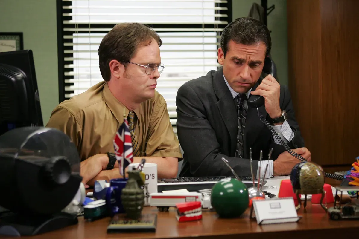 Jelenet a The Office sorozatból.