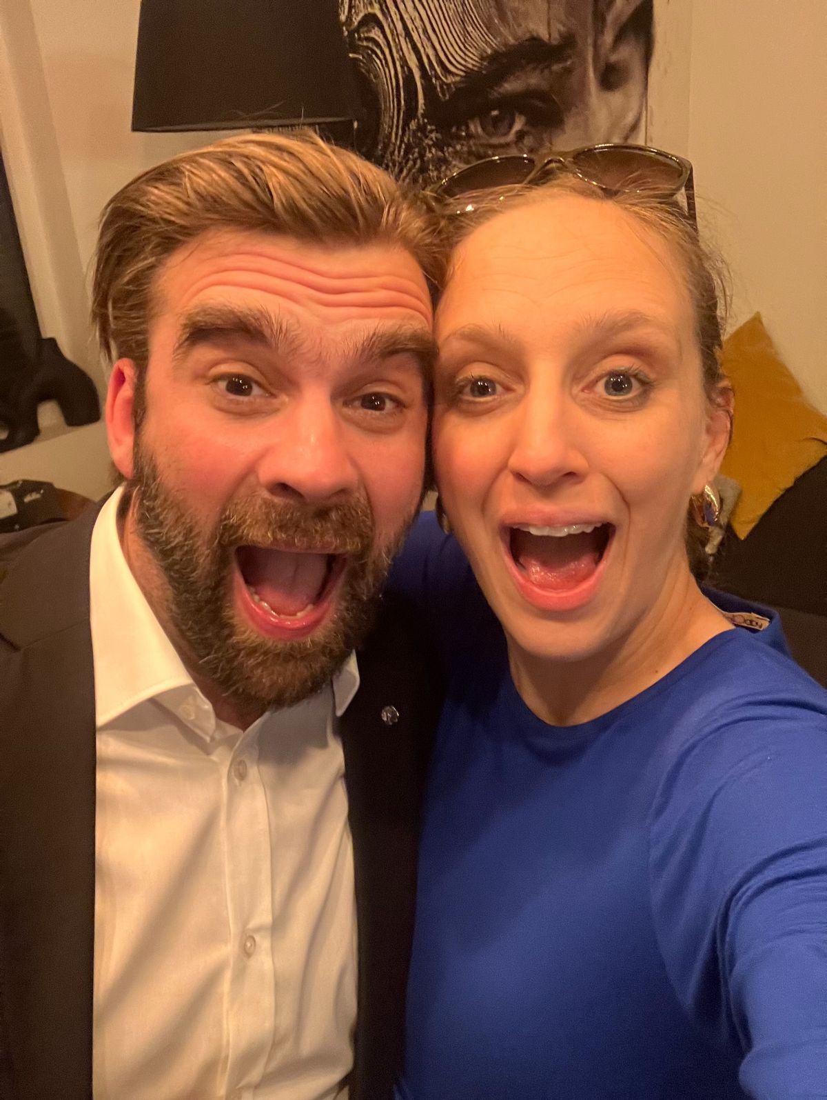 Sodró Eliza és Rusznák András szelfi