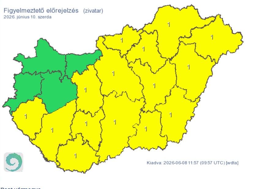 Erre nem számítottunk, a következő napokban leszakad az ég! 